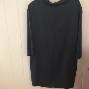 Stand-up collar dress